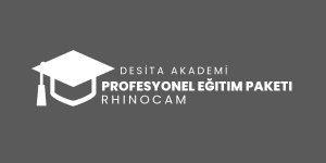 RhinoCAM Profesyonel Eğitim Paketi